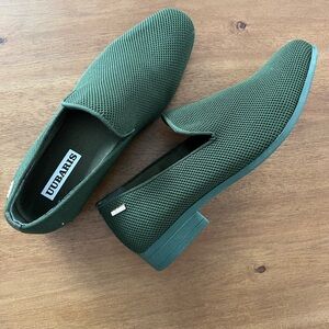 Men's Green Slip-On Loafers